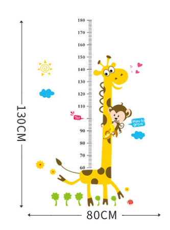 Waterproof Toilet Toilet Cartoon Wall Sticker Toilet Bathroom Tile Glass Door Wall Decoration Sticker Self-Adhesive - One Red Hill