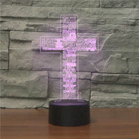 3D light, colorful touch remote control LED - One Red Hill