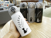 Stainless steel vacuum flask cat claw vacuum cup