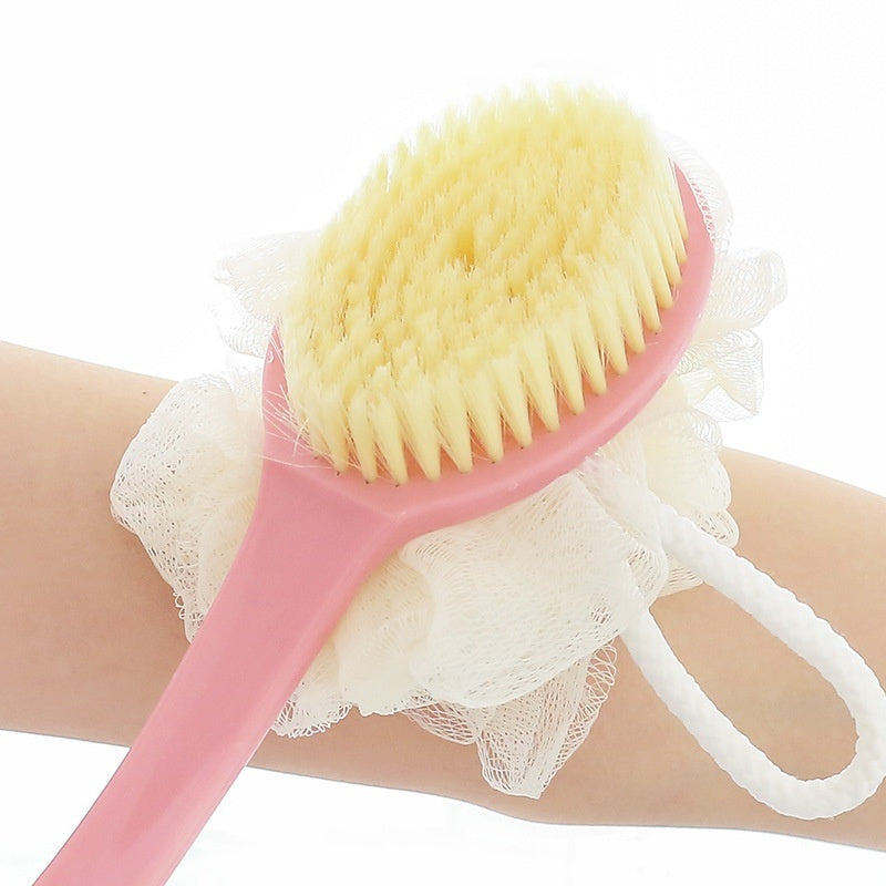 Bath Brush Back Soft Hair Bath Female Bath Brush Back Rub Bath Towel