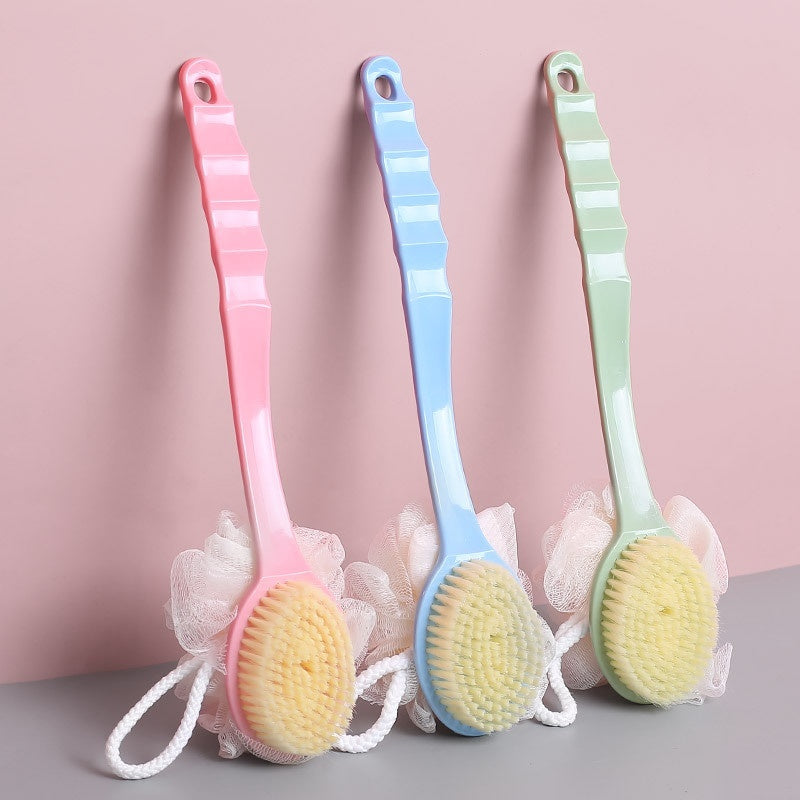 Bath Brush Back Soft Hair Bath Female Bath Brush Back Rub Bath Towel