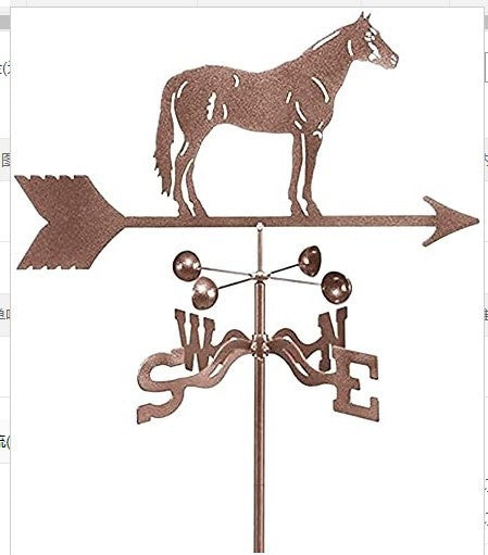 Weather Vane Retro Iron Roof Decoration