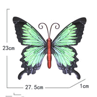 Wrought Iron Butterfly Home Wall Hanging - One Red Hill