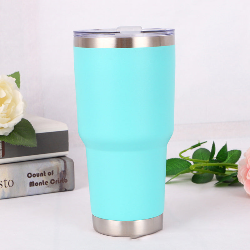 Car stainless steel vacuum flask - One Red Hill