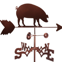 Weather Retro Iron Roof Decoration