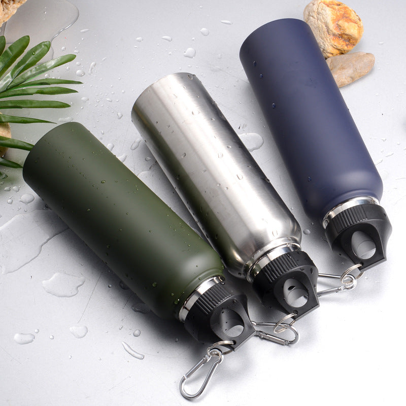 Double vacuum stainless steel vacuum flask - One Red Hill