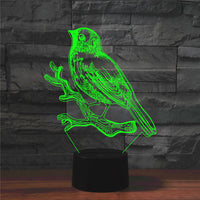 Colorful Touch Remote Control Charging LED Desk Lamp - One Red Hill