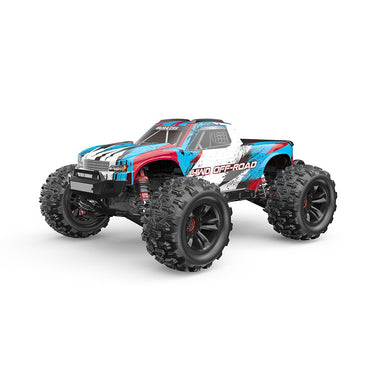 Four-wheel Drive Brushless Remote Control Speed Car Bigfoot Model Toy - One Red Hill