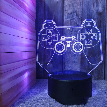 Small Night Light Touch Remote Control Cracked LED - One Red Hill