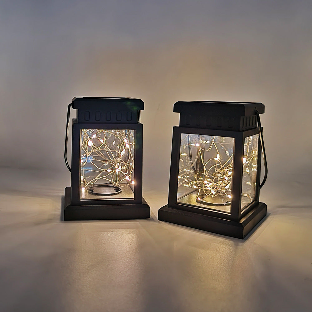 Solar gypsophila wind lantern - One Red Hill