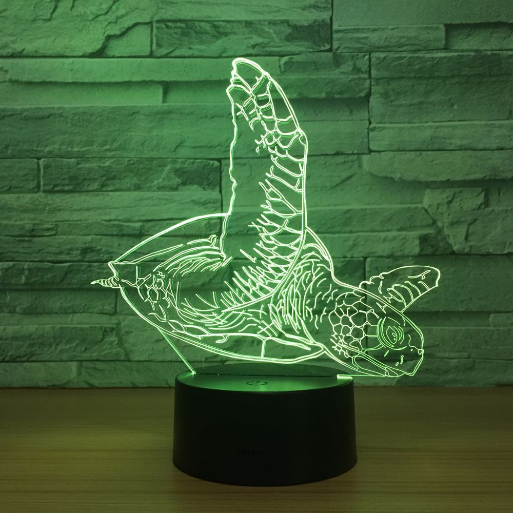LED colorful touch remote control desk lamp - One Red Hill