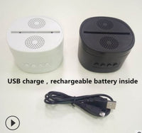 Carousel 3D night light intelligent remote control color change - One Red Hill