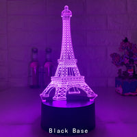 Colorful Touch Remote Control LED Visual Light - One Red Hill