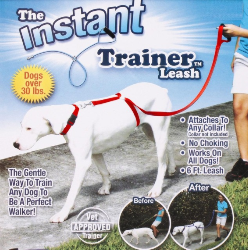 Instant Trainer Dog Leash Trains Dogs 30 Lbs / 13 kg Stop Pulling Dogwalk - One Red Hill