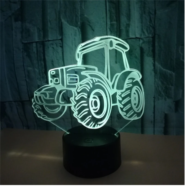 Colorful Touch Remote Control LED Visual Light - One Red Hill