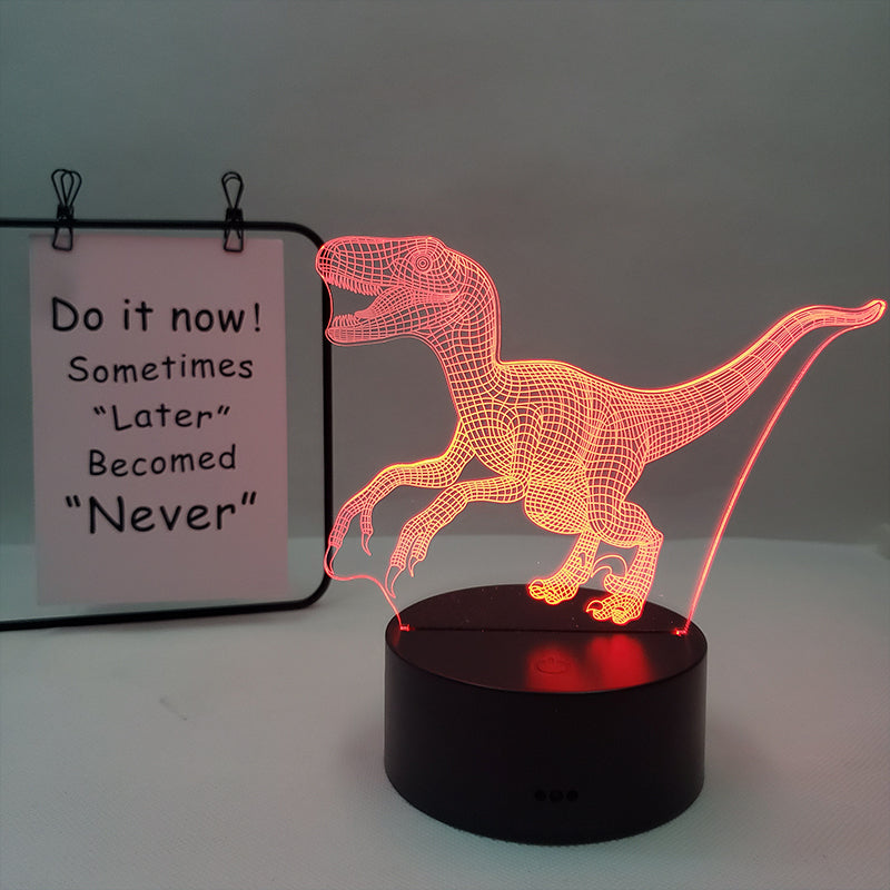 Night lamp remote control desk lamp toy gift lamp - One Red Hill