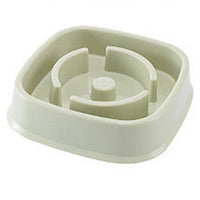 Cats Choke Prevention Slow Food Bowl