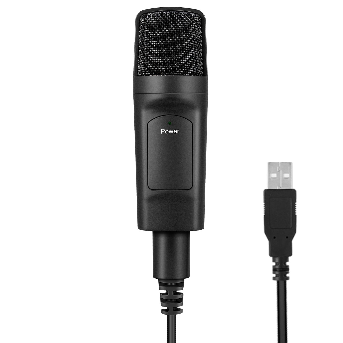 USB Condenser Microphone Computer Desktop Live Recording Wired Microphone - One Red Hill