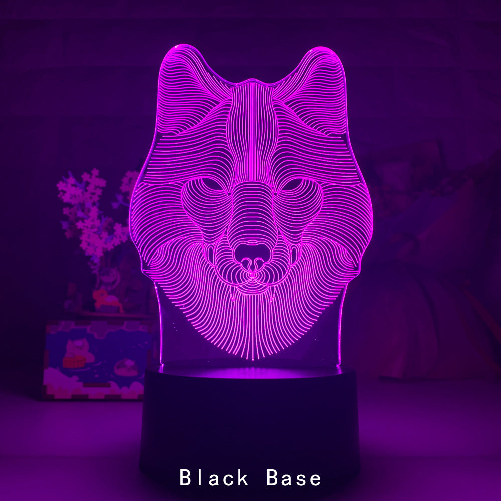 Colorful Touch Remote Control LED Visual Light - One Red Hill