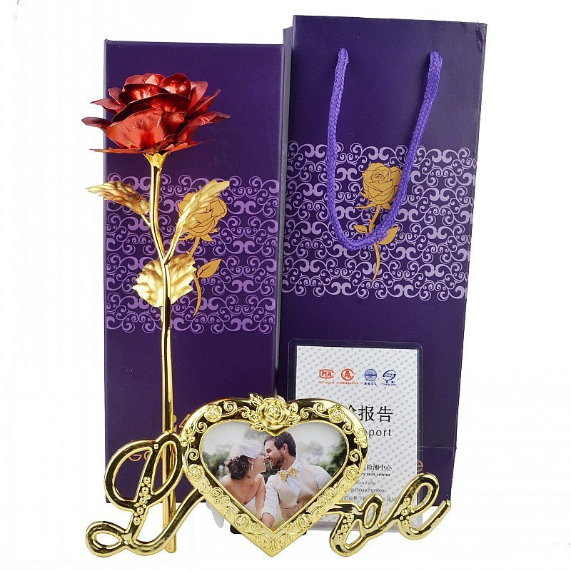 Golden Rose Valentine's Day Gift - One Red Hill