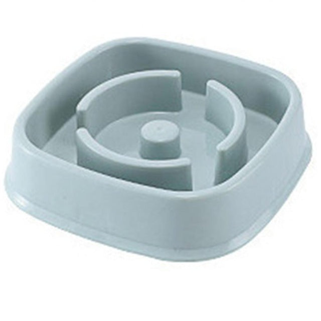Cats Choke Prevention Slow Food Bowl