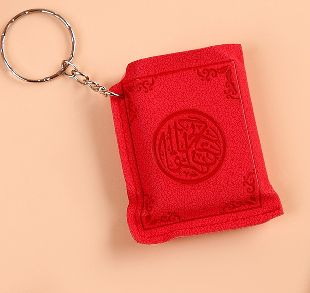 Mini HOLY Bible Keychain Religious Christian Jesus Cross Key Chain Women Prayer God Bless Gift Souvenirs Keyring - One Red Hill