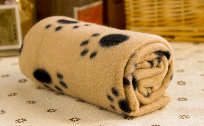 Dog Fleece Blanket Cat Litter Mat Puppy Soft Sleep Mat Lovely Mattress Cushion for Small Large Dogs Pet Supplie - One Red Hill