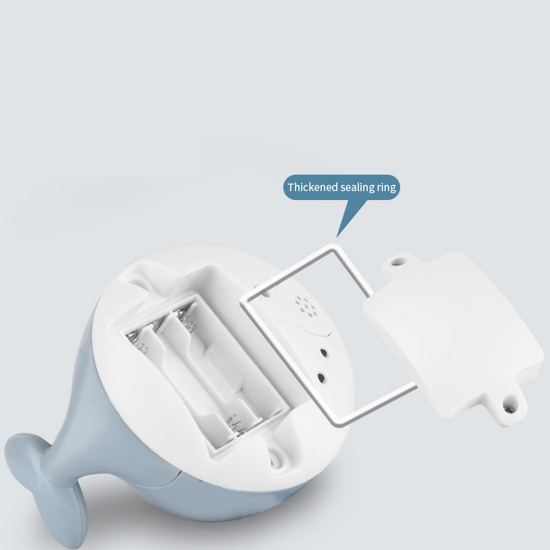 New Baby Bathroom Bath Electric Induction Whale Spray Small Toy - One Red Hill