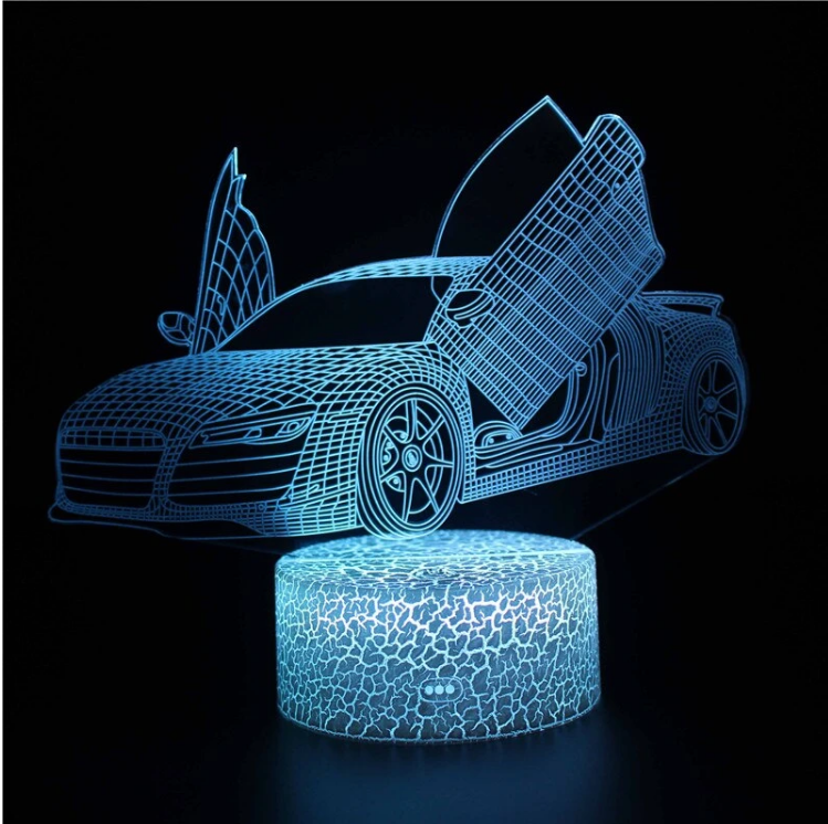 Foreign Trade New Stunt Motorcycle 3D Lights Colorful Touch Remote Control - One Red Hill