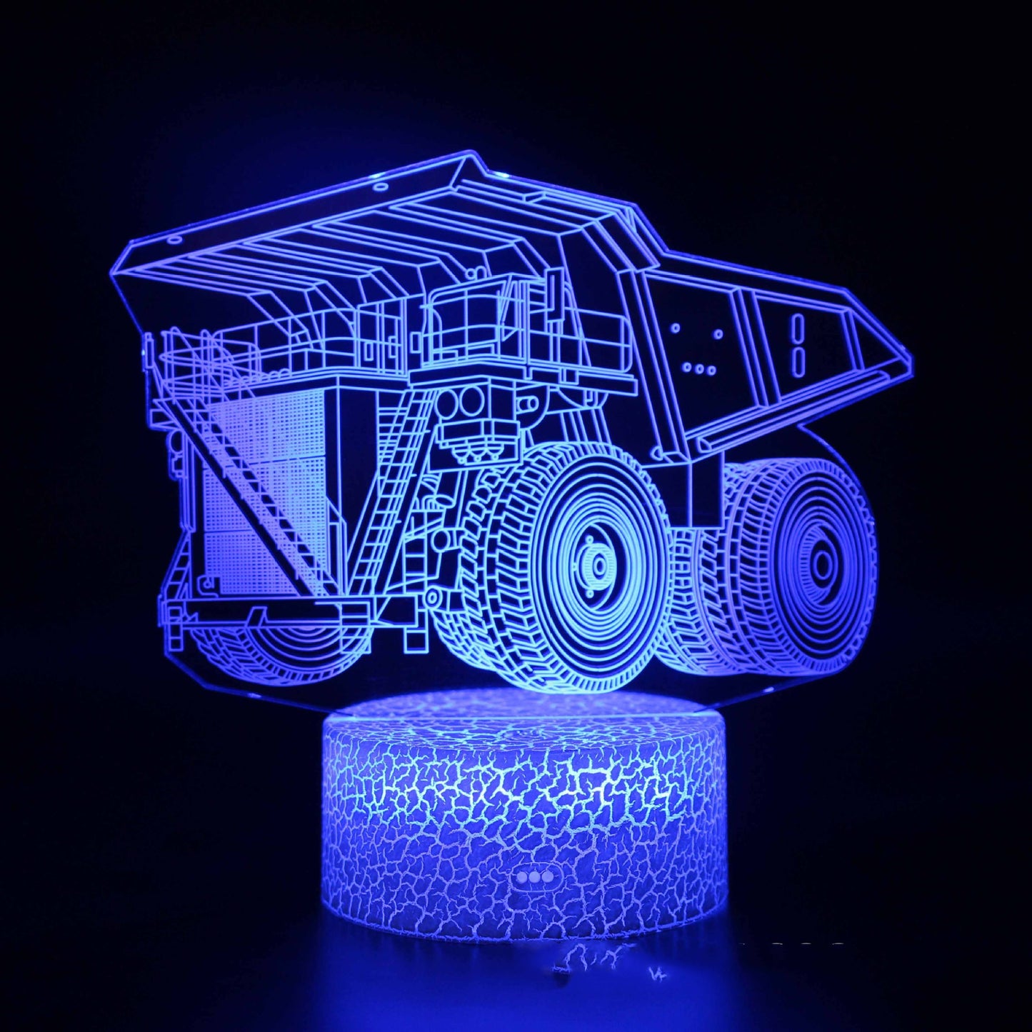 LED colorful touch remote control night light - One Red Hill