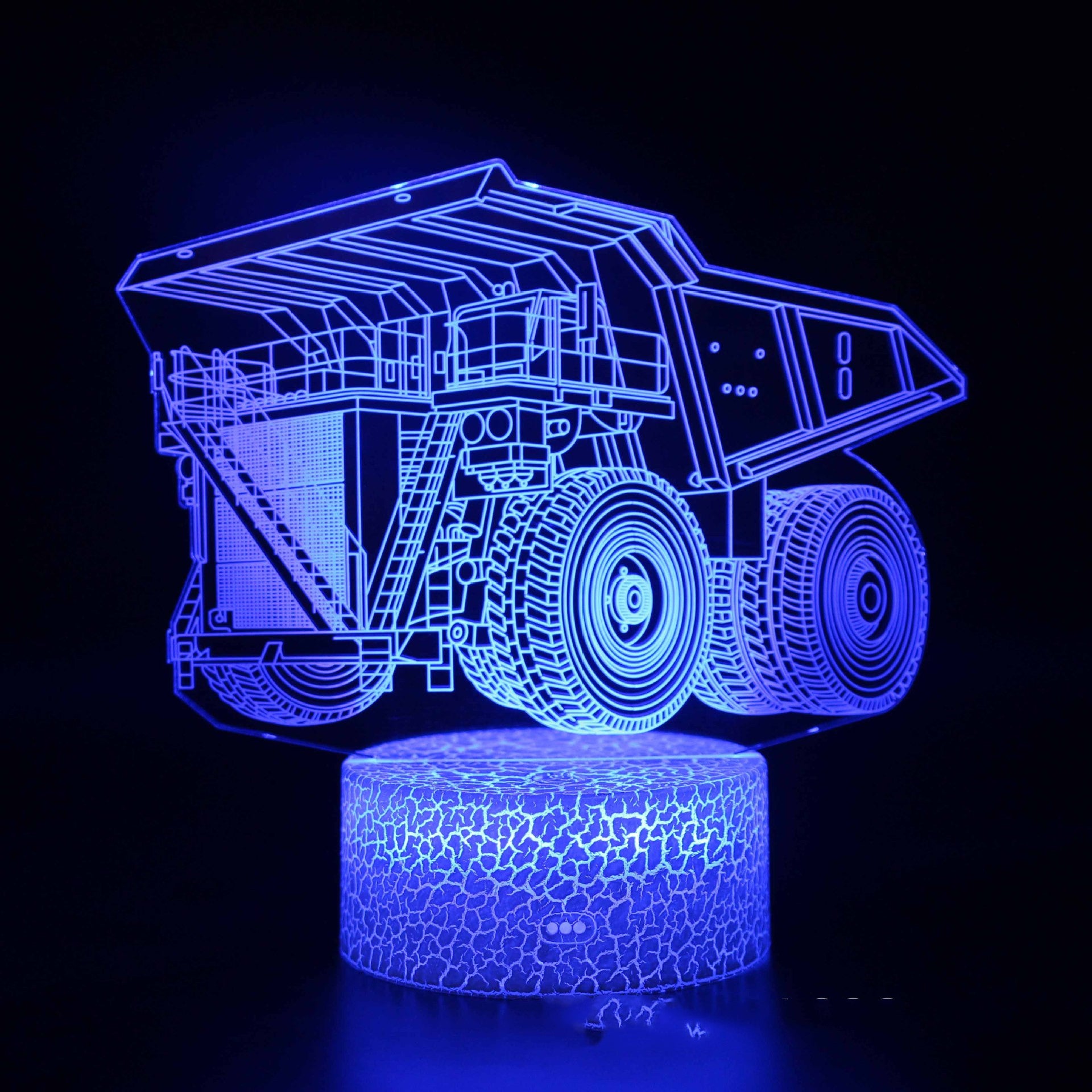 LED colorful touch remote control night light - One Red Hill