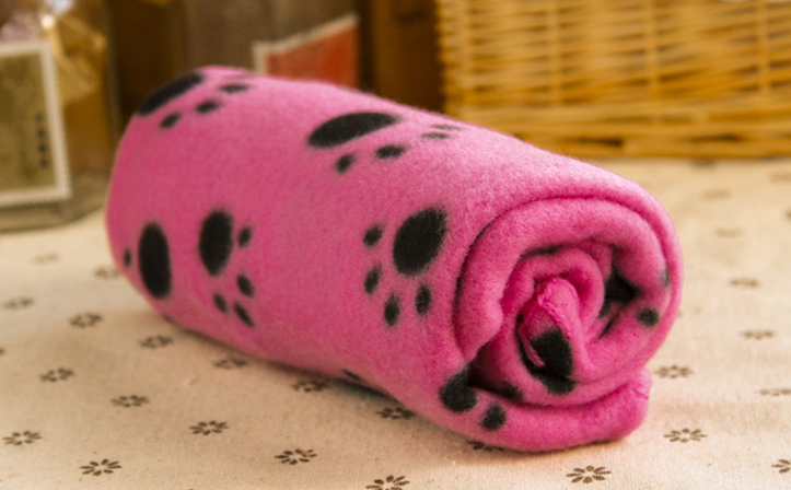 Dog Fleece Blanket Cat Litter Mat Puppy Soft Sleep Mat Lovely Mattress Cushion for Small Large Dogs Pet Supplie - One Red Hill