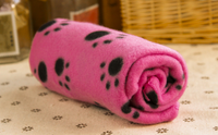 Dog Fleece Blanket Cat Litter Mat Puppy Soft Sleep Mat Lovely Mattress Cushion for Small Large Dogs Pet Supplie - One Red Hill