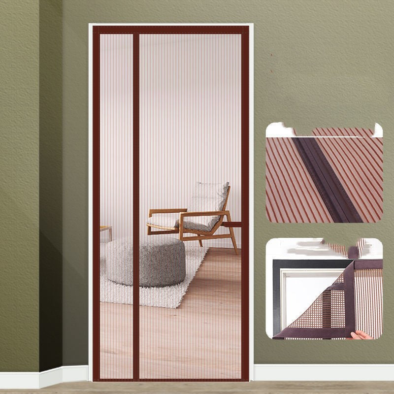New Type Of Mosquito Proof Door Curtain For Home Use Without Punching - One Red Hill