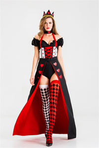 Queen Of Hearts - Queen Dress Uniform - Costume