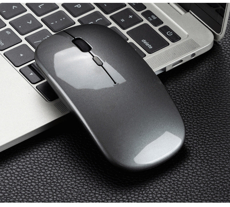 Silent wireless dual-mode mouse