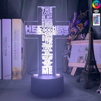 3D light, colorful touch remote control LED - One Red Hill