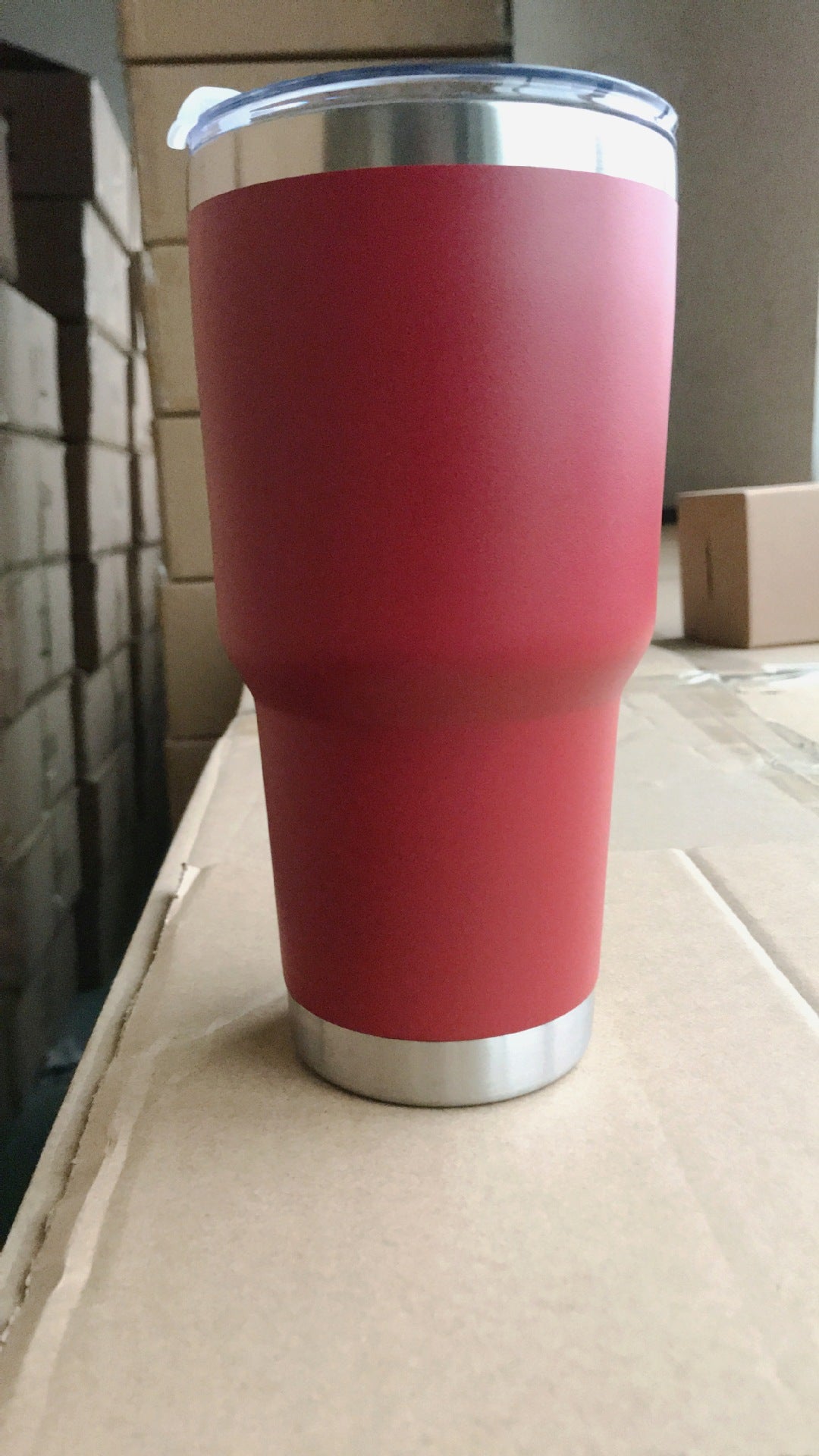 Car stainless steel vacuum flask - One Red Hill