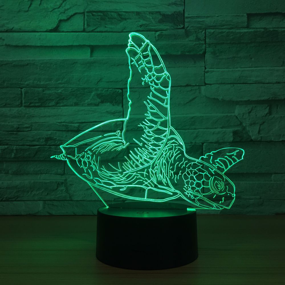 LED colorful touch remote control desk lamp - One Red Hill