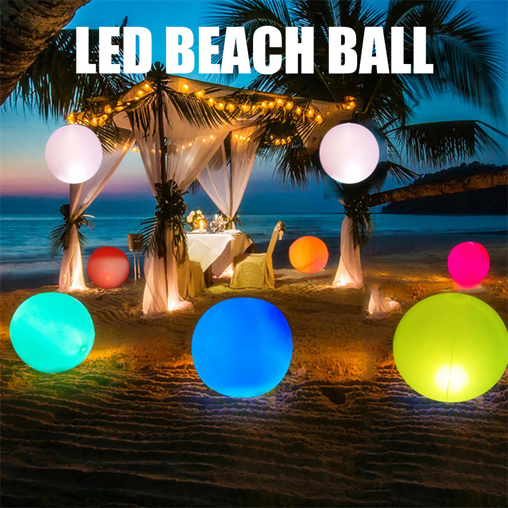 LED Remote Control Light Emitting Ball RGB Color - One Red Hill