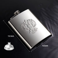 Stainless Steel Hip Flask Russian Small Hip Flask Portable
