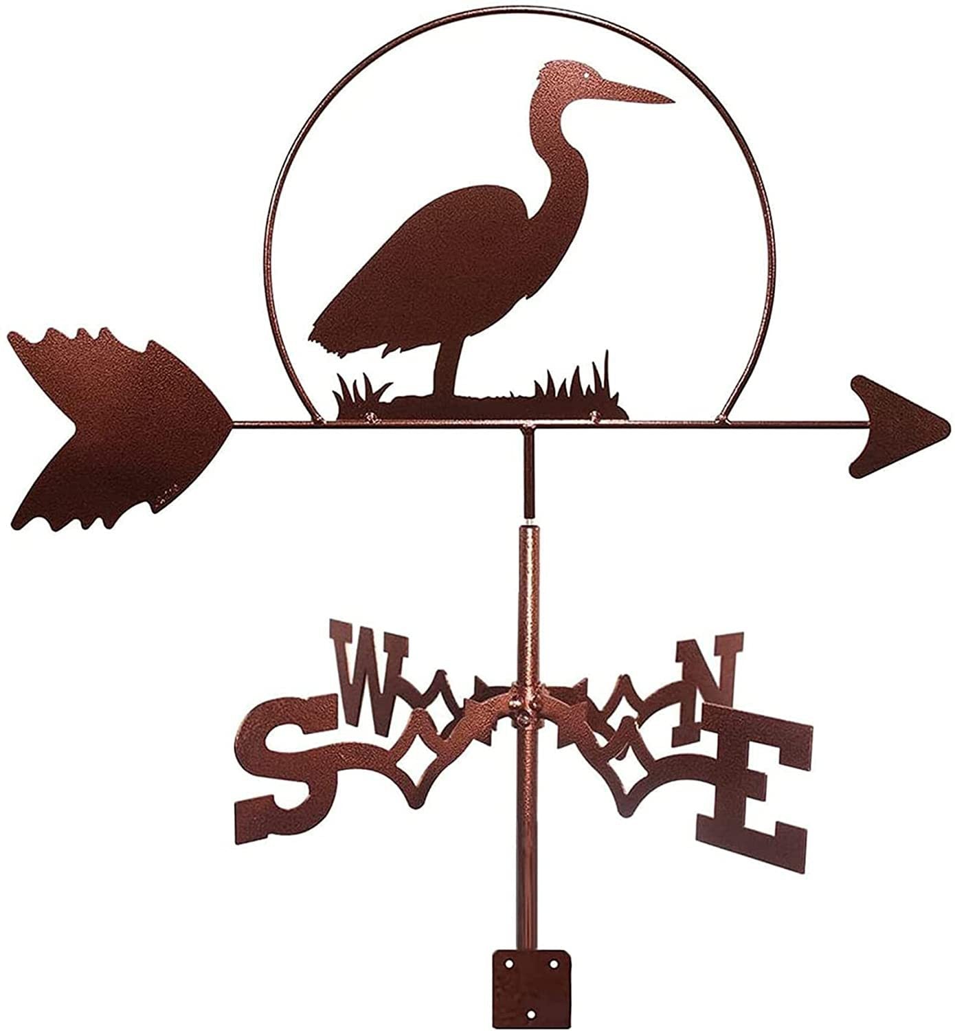 Weather Retro Iron Roof Decoration