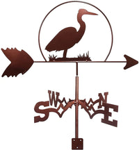 Weather Retro Iron Roof Decoration