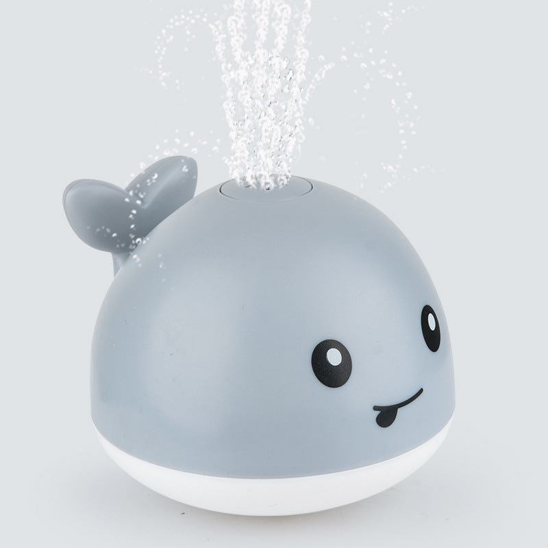 New Baby Bathroom Bath Electric Induction Whale Spray Small Toy - One Red Hill