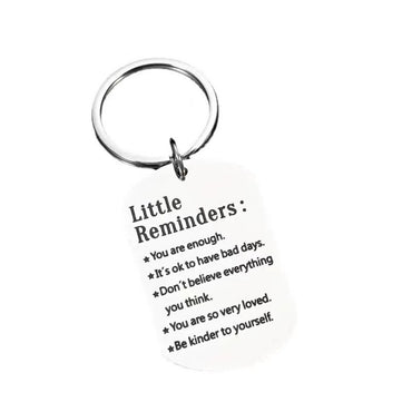 Valentine's Day Christmas Gift Stainless Steel Key Ring Men And Women Send Friends Creative Fashion