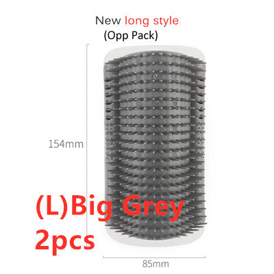 -Grooming Brush Pet Wall Rubbing Device