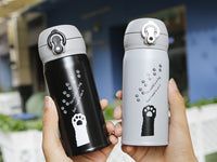 Stainless steel vacuum flask cat claw vacuum cup