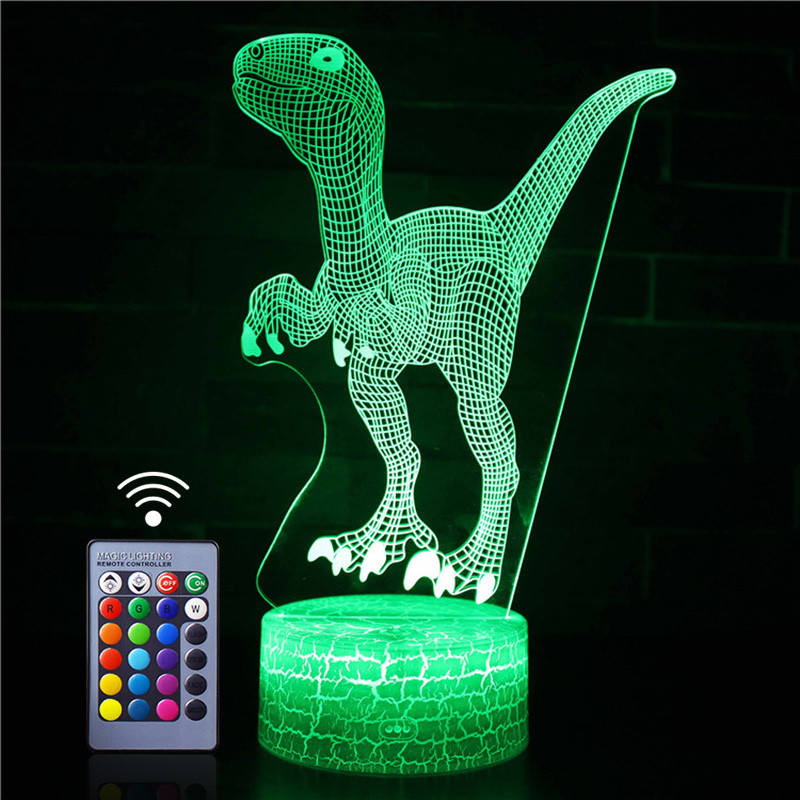 Colorful touch remote control LED visual light - One Red Hill