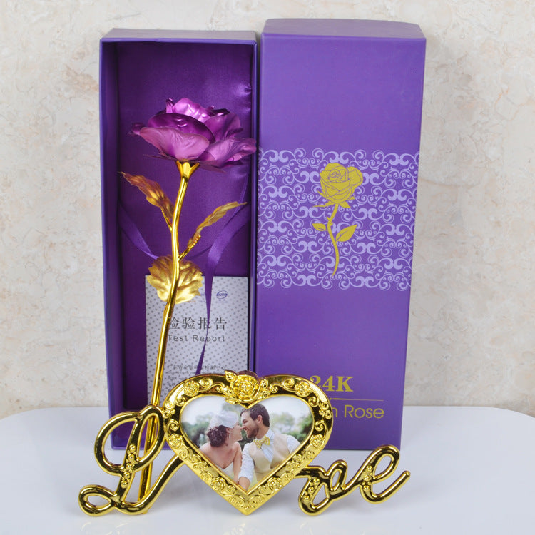 Golden Rose Valentine's Day Gift - One Red Hill