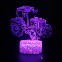 LED colorful touch remote control night light - One Red Hill